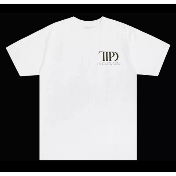 Taylor Swift T-Shirt Tortured Poets Department Official Tour Shirt Size S - Picture 3 of 12